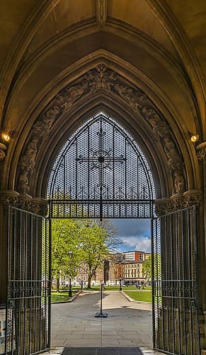 United Kingdom, England, Bristol. Bristol Cathedral. Art Print
